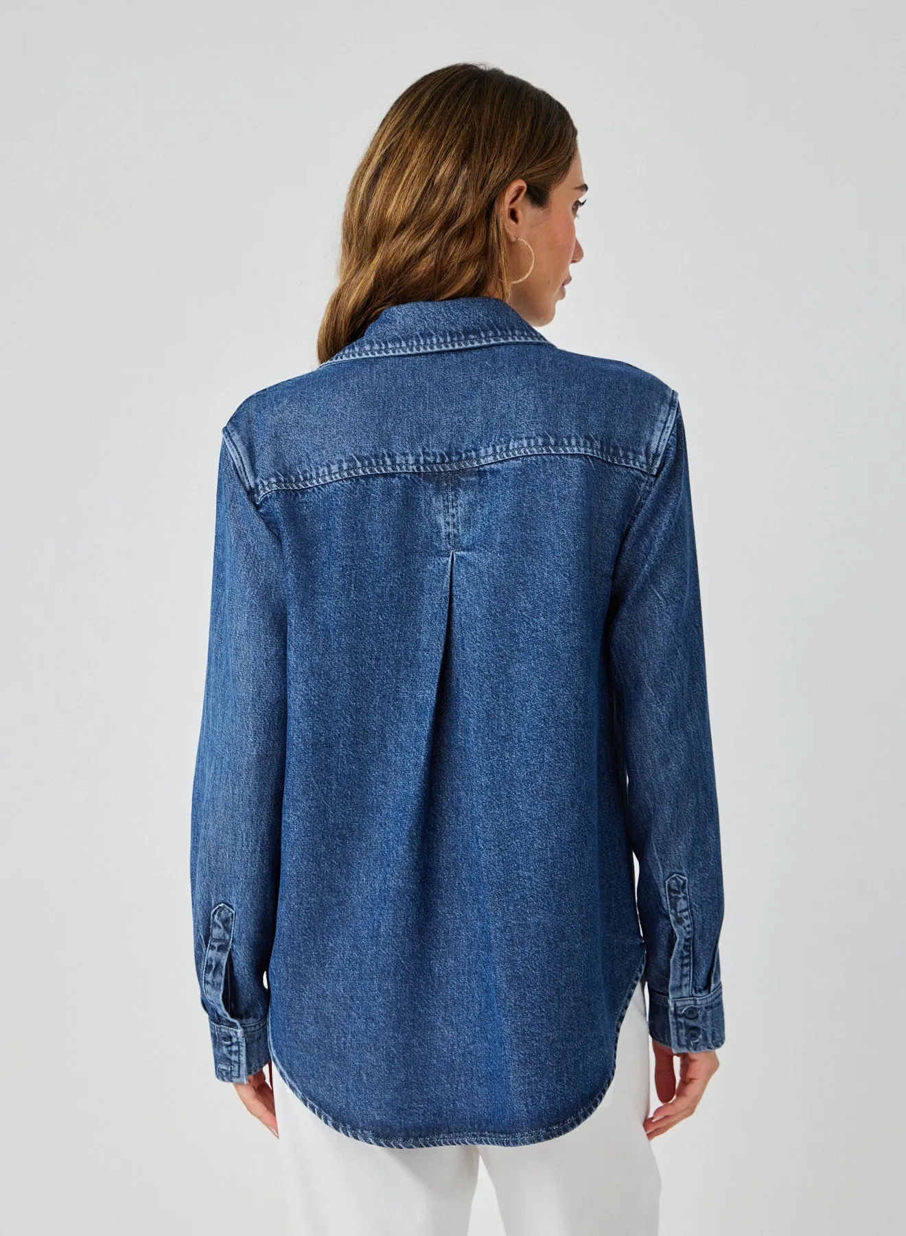 Pocket Button Down Shirt - Horizon Wash