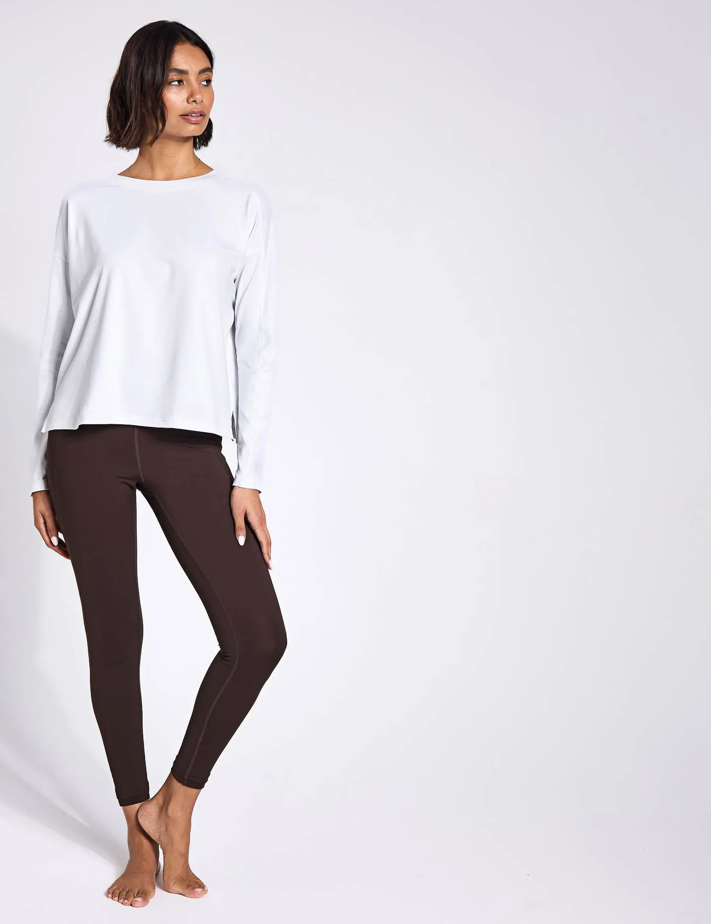 ReSet Long Sleeve Tee - White
