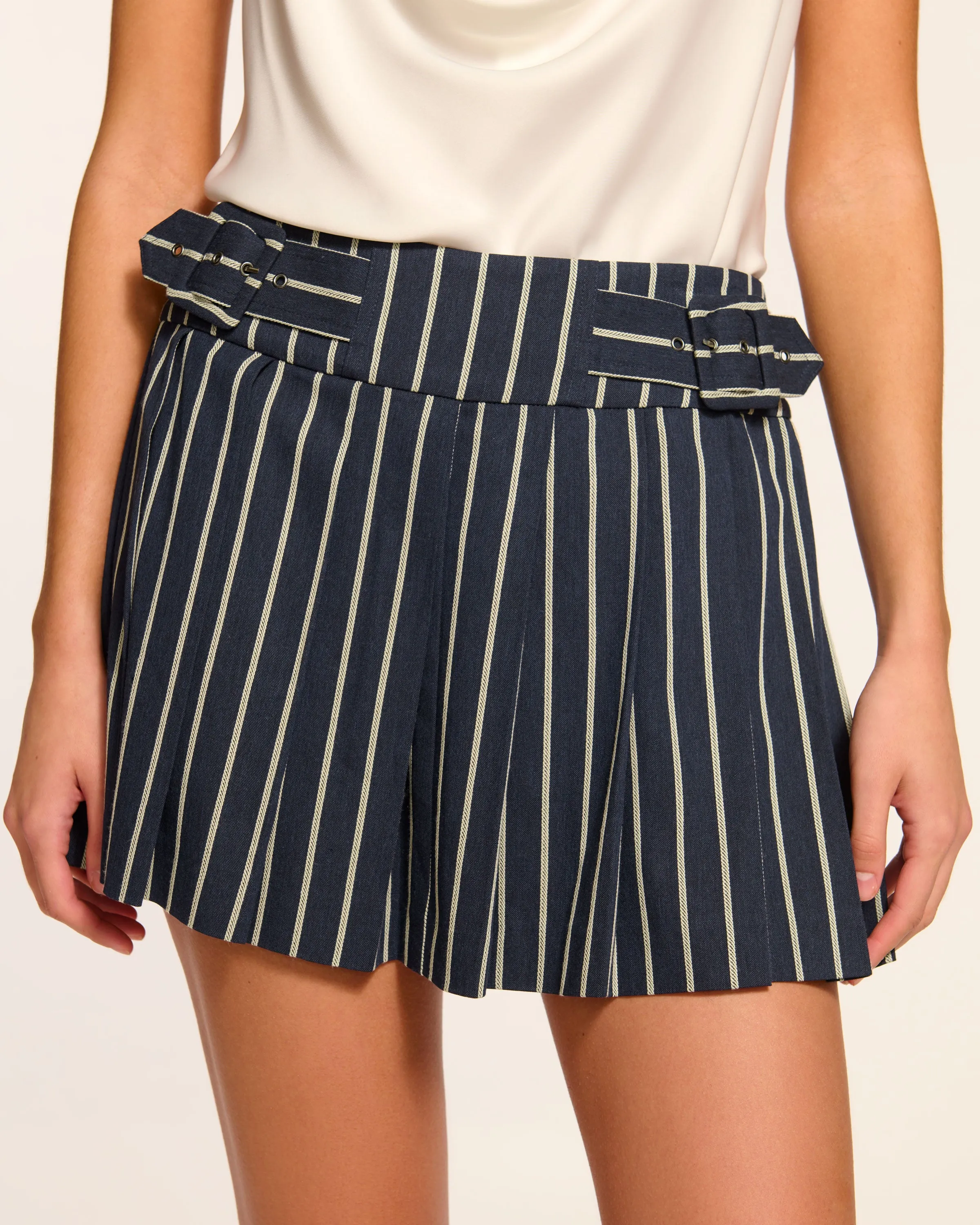 Samie Pleated Mini Skirt