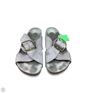 Sandals Flats By Birkenstock In Pink, Size: 10