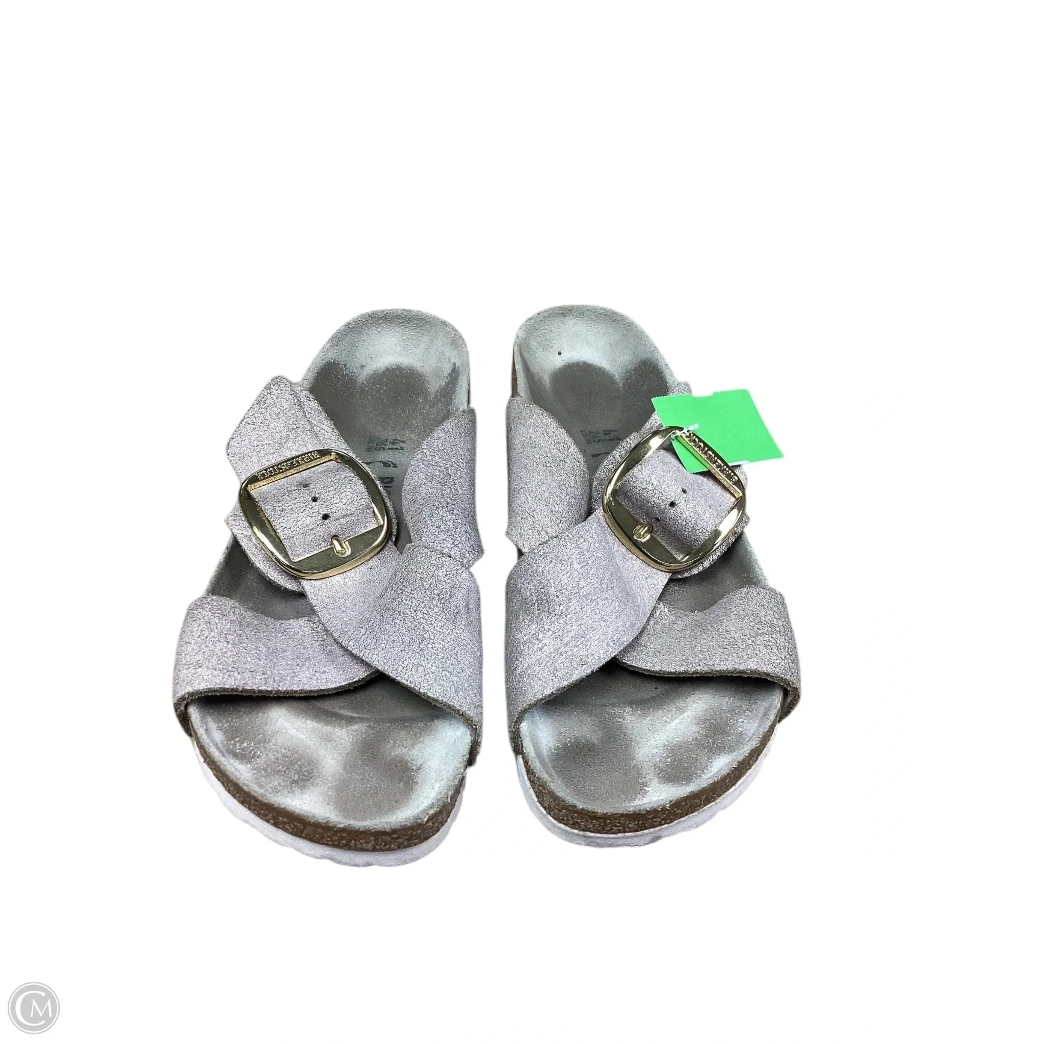 Sandals Flats By Birkenstock In Pink, Size: 10