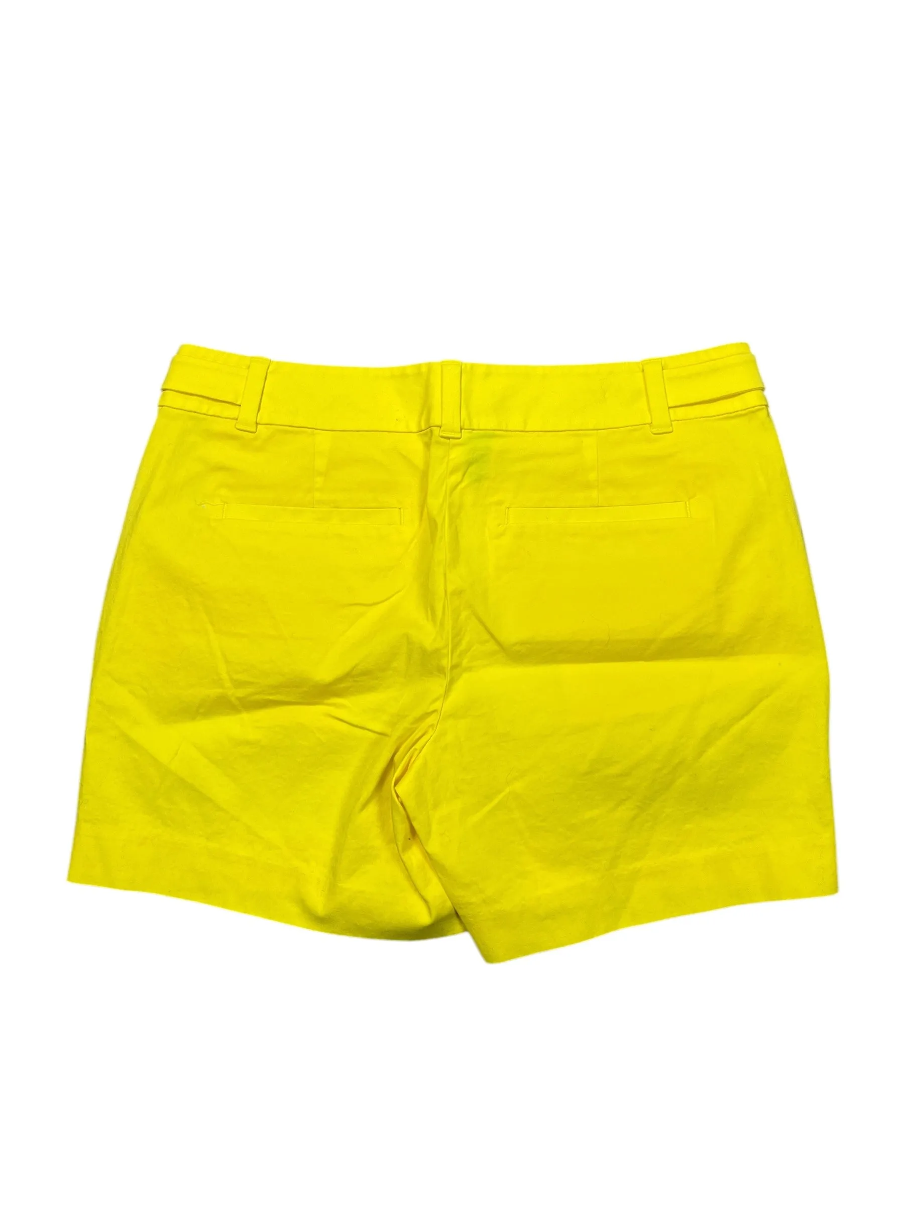 Shorts By Ann Taylor In Yellow, Size:M
