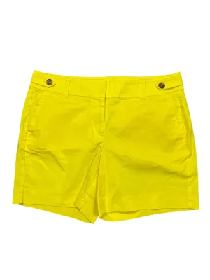 Shorts By Ann Taylor In Yellow, Size:M
