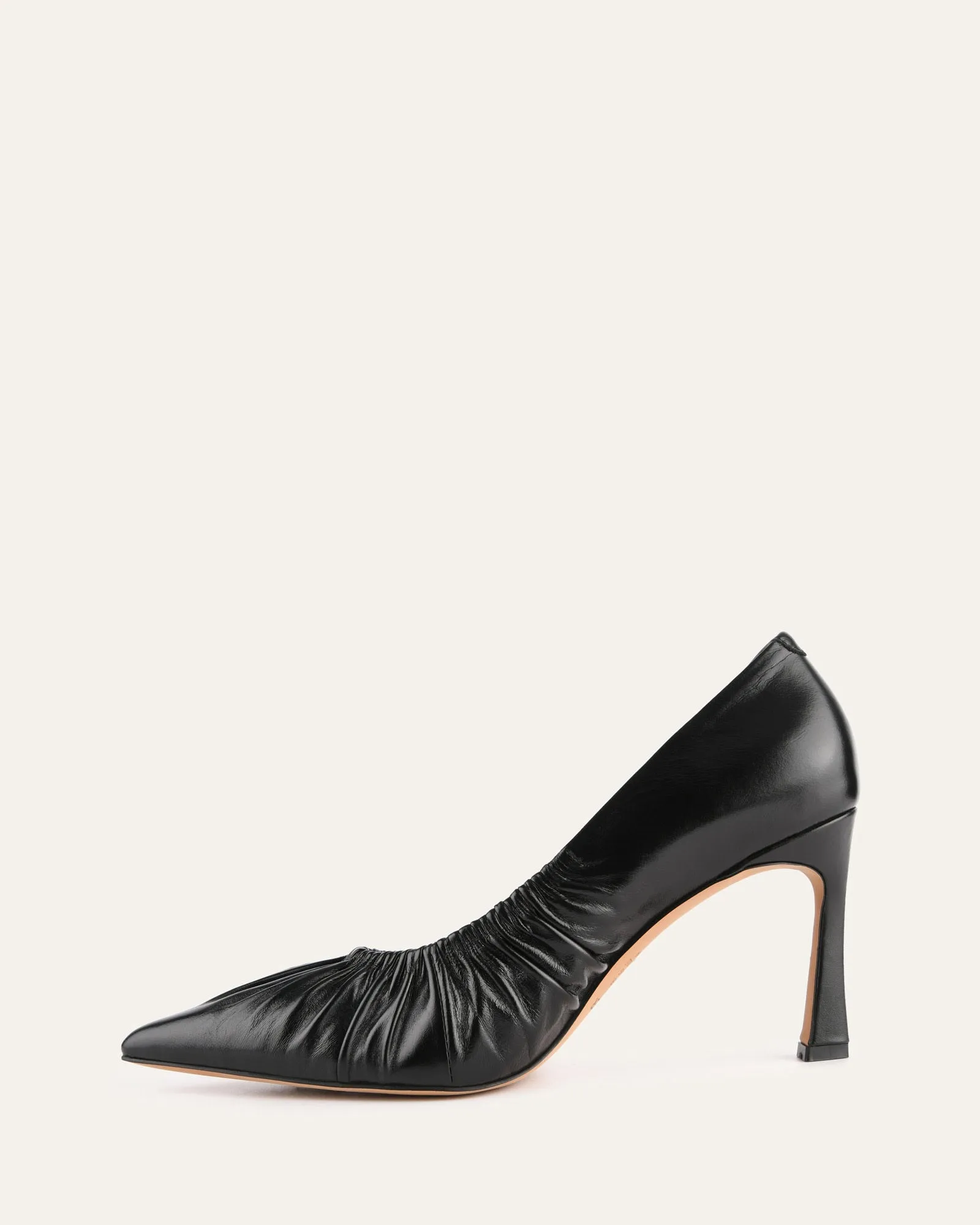 SINCLAIR HIGH HEELS BLACK LEATHER