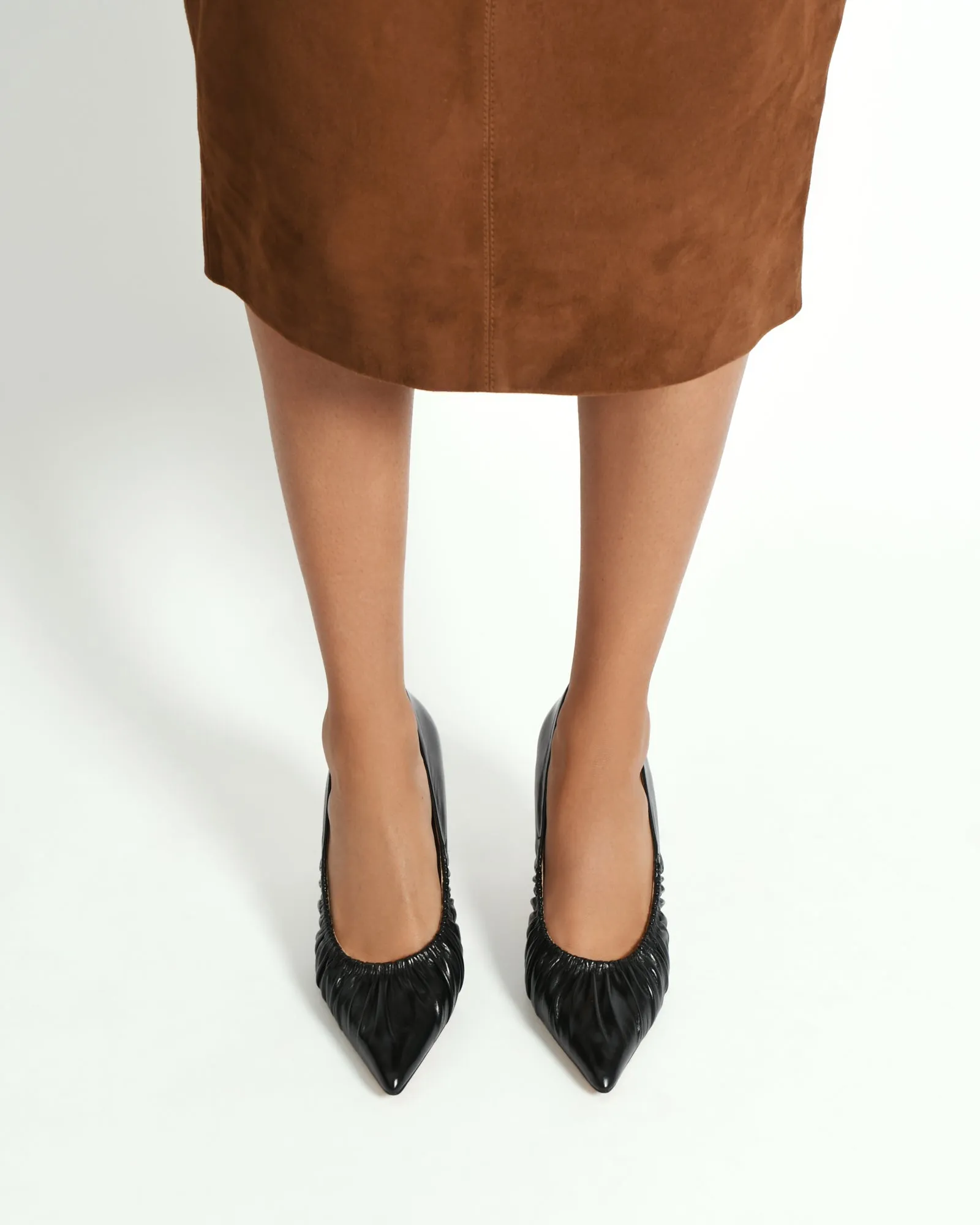 SINCLAIR HIGH HEELS BLACK LEATHER