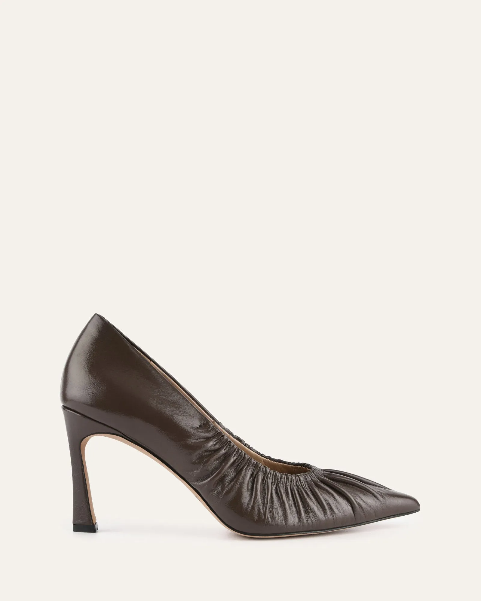 SINCLAIR HIGH HEELS DARK RYE LEATHER