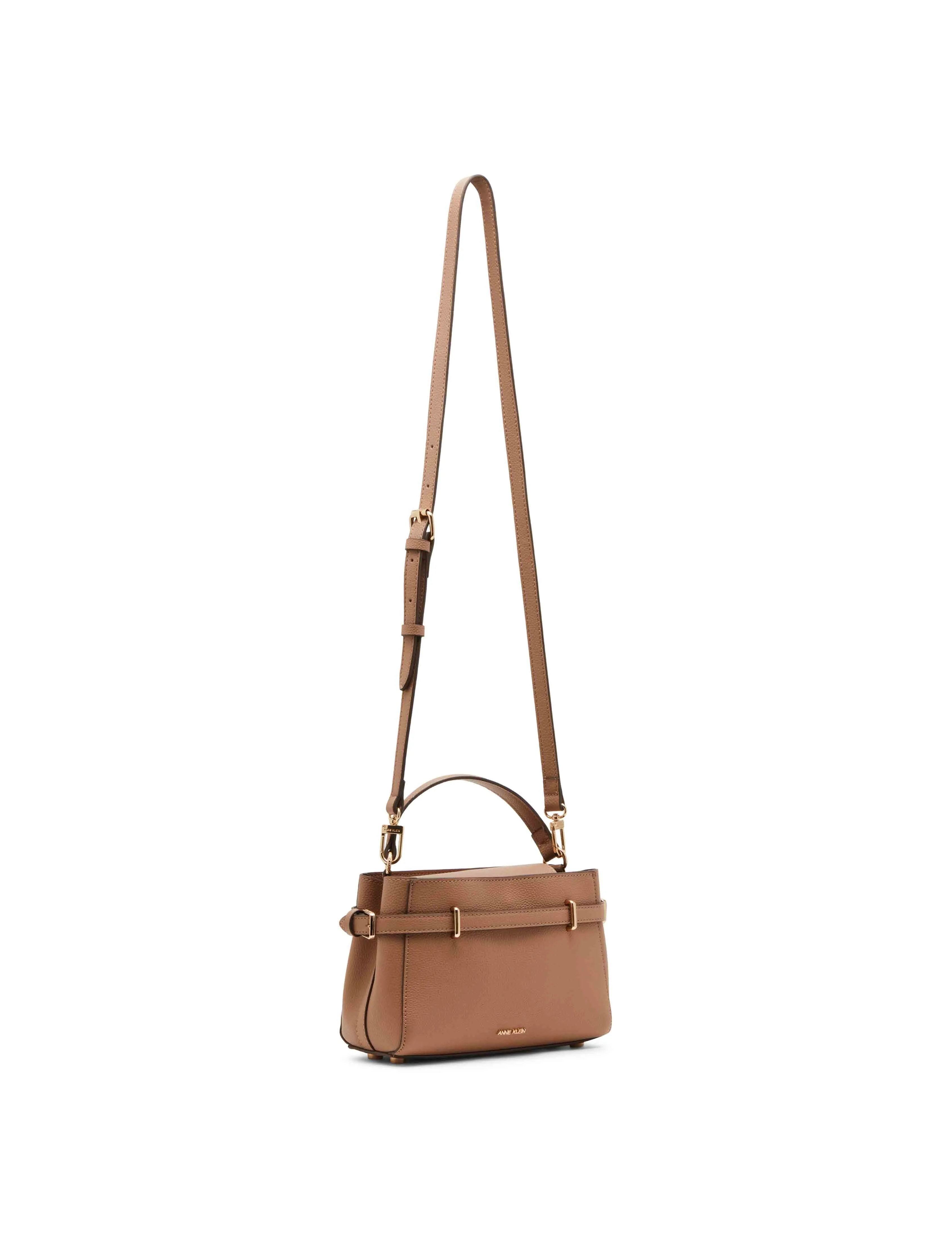 Top handle convertible small crossbody bag